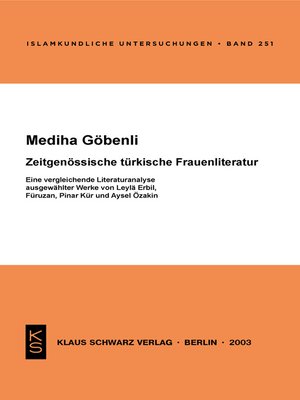 cover image of Zeitgenössische türkische Frauenliteratur